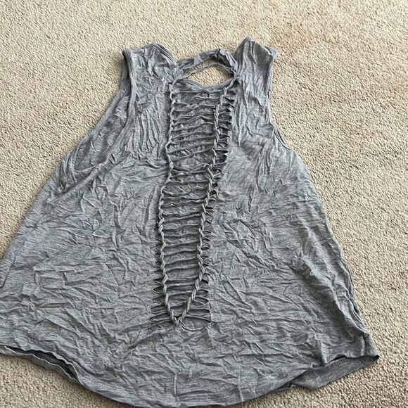 Carbon 38 Grey Cutout Tank XS - Picture 1 of 3